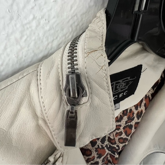 TCEC Riveted Faux Leather Jacket - Picture 14 of 16